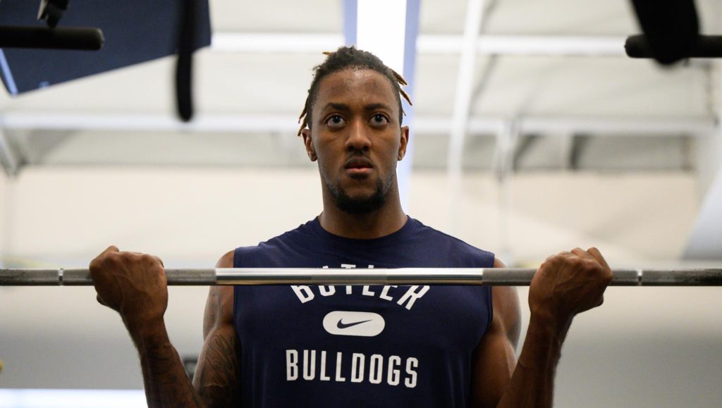 Manny Bates basketball player for the Butler Bulldogs.